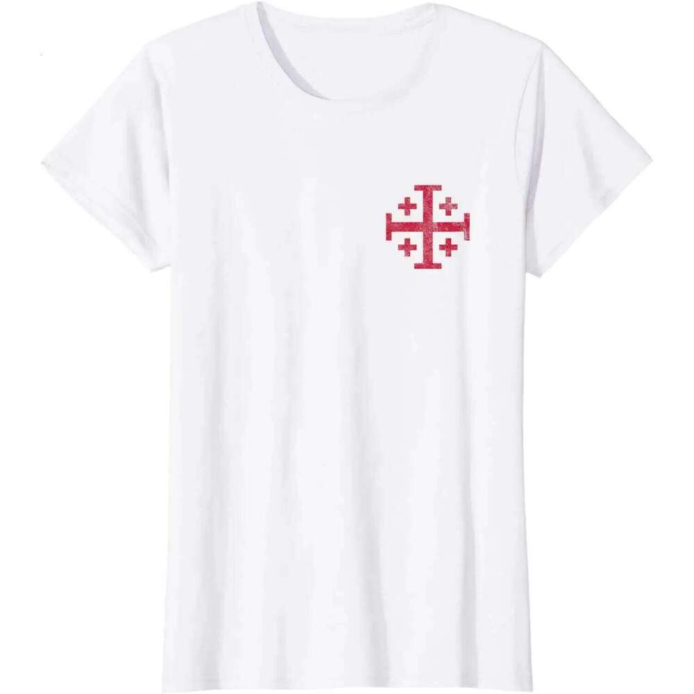 2024 Knight's Templar Cross Kingdom of Jerusalem Men T-Shirt Short Sleeve Casual 100% Cotton O-Neck Summer TShirt C260228 - view 7