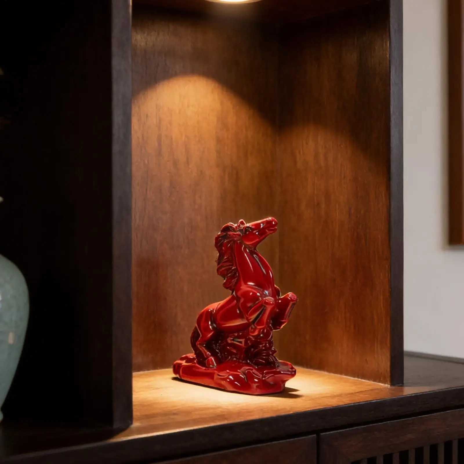 Horse Figurine 2026 Feng Shui Wealth Ornament for Office Desk Success & ProsperityT260228