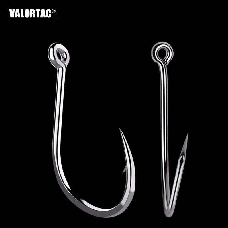 octopus Fishing Hooks High Carbon Chmical Sharpen Barbed Circle Hook Tackle Set 5C Point Hardness Supplier Fishhooks Z260228