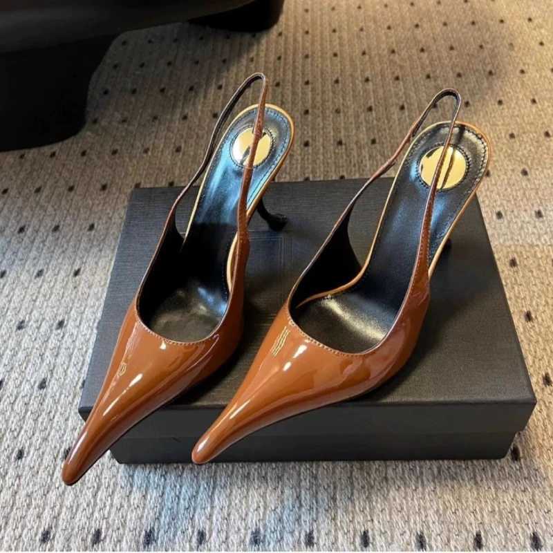 Women Sexy Pointed Toe Summer Sandals Party Designer Shoes Zapatos De Mujer K260228