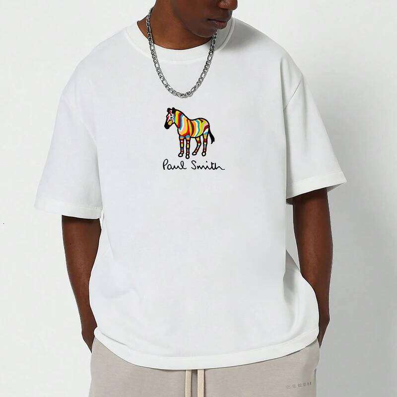 T-Shirt P-Pauls S-Smiths Summer Top Oversize Stretwear Semi-Retail T-shirt New Gift Y2k Men's Clothing Vintage C260228