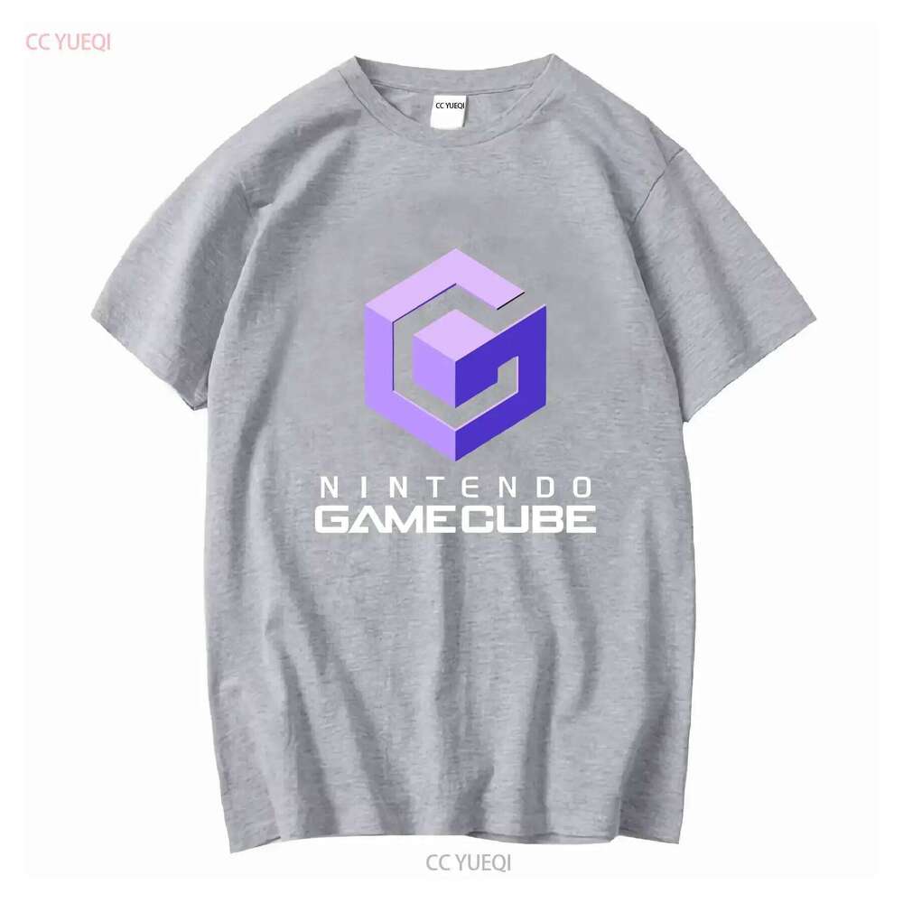 New T Shirt Gamecube Retro Video Game Logo Men's Black USA Size S to 5XL long or short sleeves vintage Washed Breathable Soft C260228 - view 5
