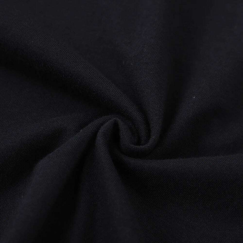 Couple Tees Swimming Black Cat Diving Shoulder Short Sleeved T-shirt For Men Women Breathable Casual Pure Cotton Loose Tops C260228 - view 7