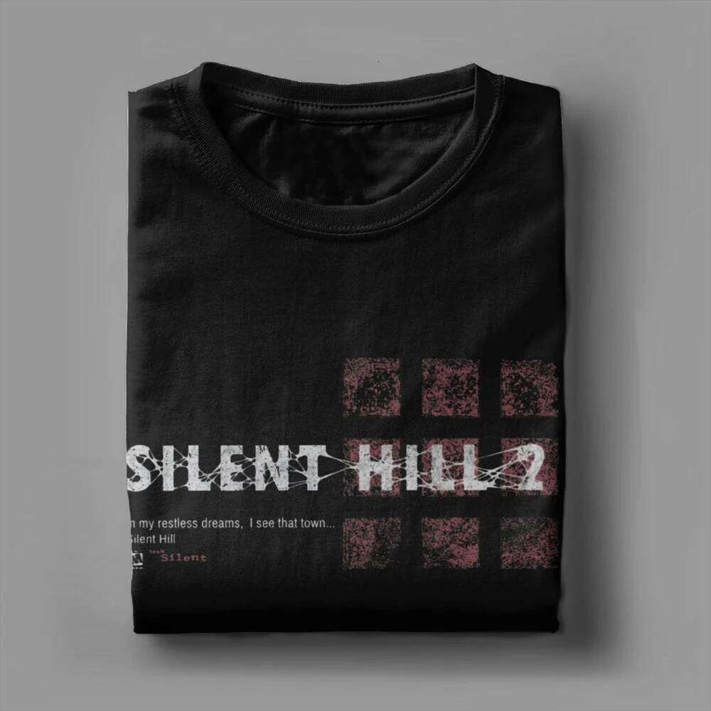 Leisure Silent Hill 2 in My Restless Dreams T-Shirts for Men Women Cotton T Shirt Short Sleeve Tee Shirts New Arrival Clothing C260228 - view 5