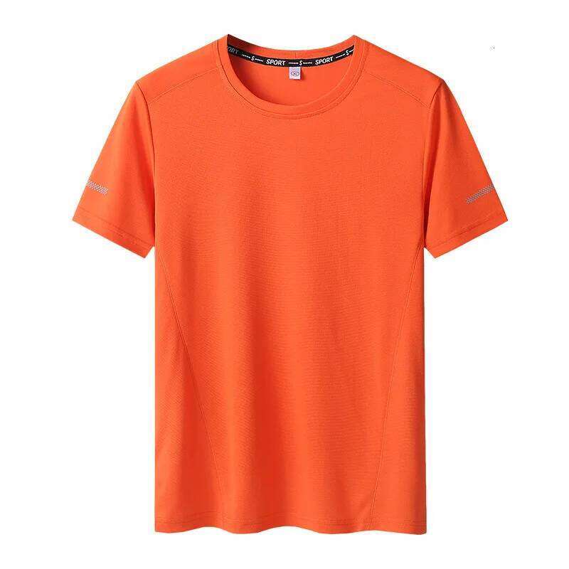 Plus Size 6xl 7xl 8xl 9xl Summer Big Tops Tees Quick Dry Slim Fit T-shirt Men Sport Mesh Short Sleeve Oversized Men's T Shirts C260228 - view 5