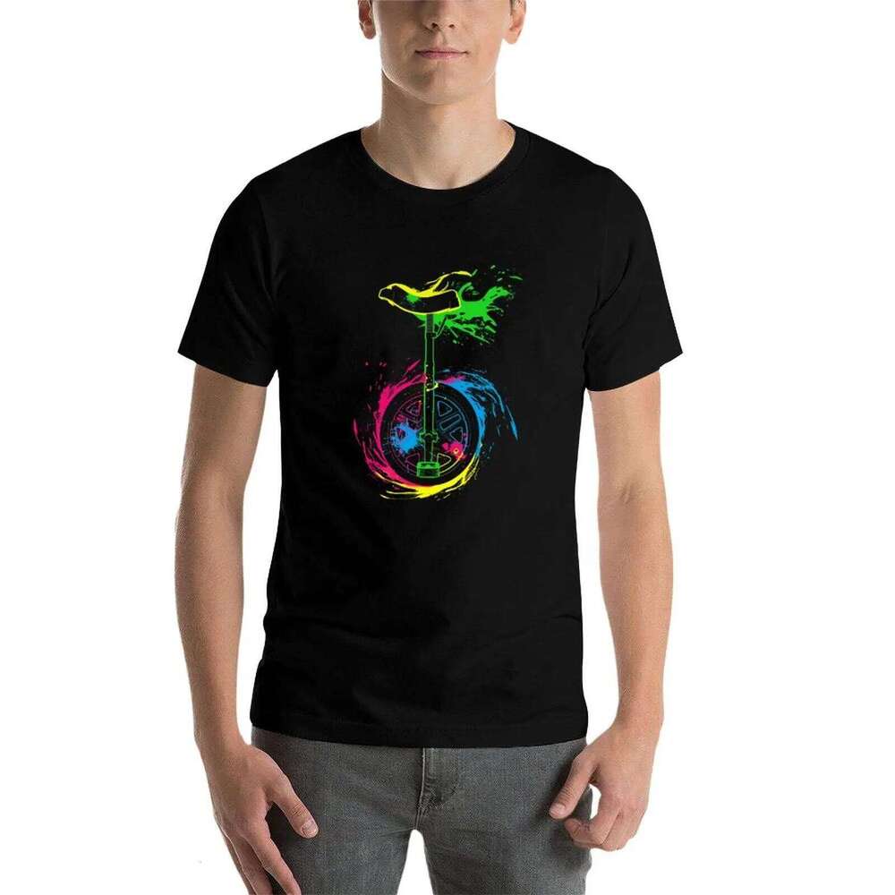 Splash Unicycle T-Shirt anime t shirt for man tshirt T-shirt C260228 - view 5