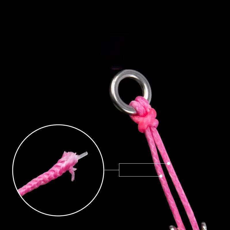 2 pairs/pack High Carbon Steel Jig Double Barbed Lure Accessories Slow Jigging Fishing Hooks Z260228