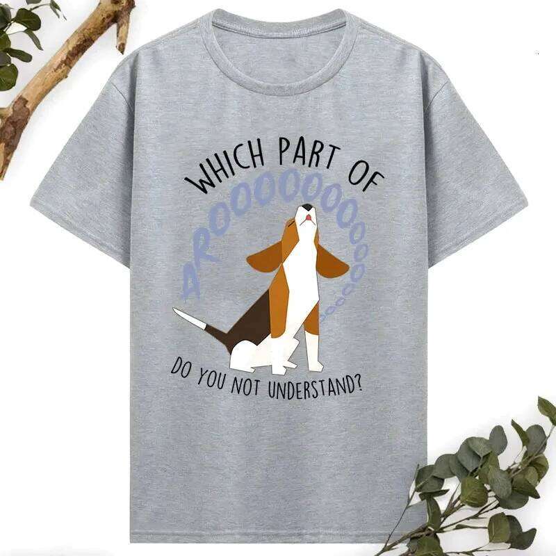 Beagle Women Fun Dog Lover Cute Tri Color Tshirt Pet Mom Dad Gift for Him Her Tops Kawaii Loungewear Summer Unisex Tees C260228 - view 5