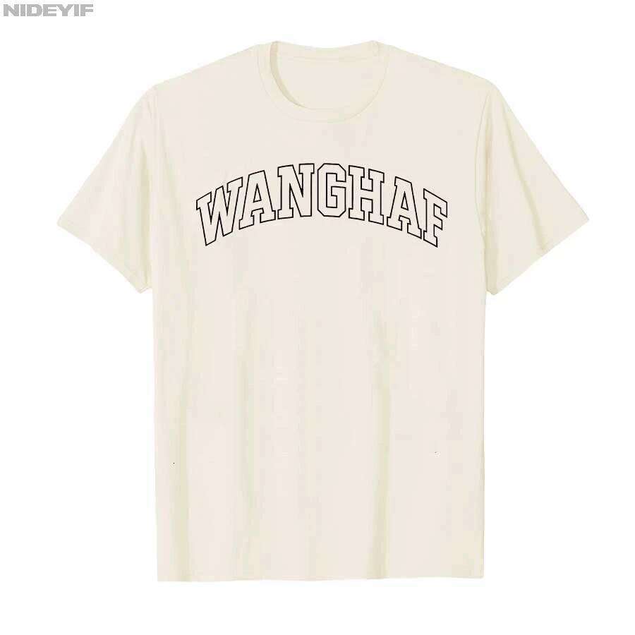 WANGHAF T-shirt For Men Women 100% Cotton T Shirts Short Sleeve Tops 0928-1 C260228 - view 4