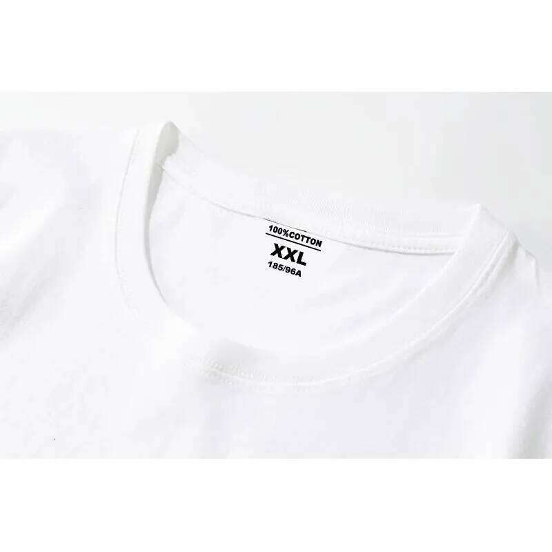 Men's T-shirt 100% Cotton Summer Meow Black Cat Print T Shirt Casual Loose o-neck Men Tshirt Short Sleeve t-shirt Male Tees C260228 - view 7