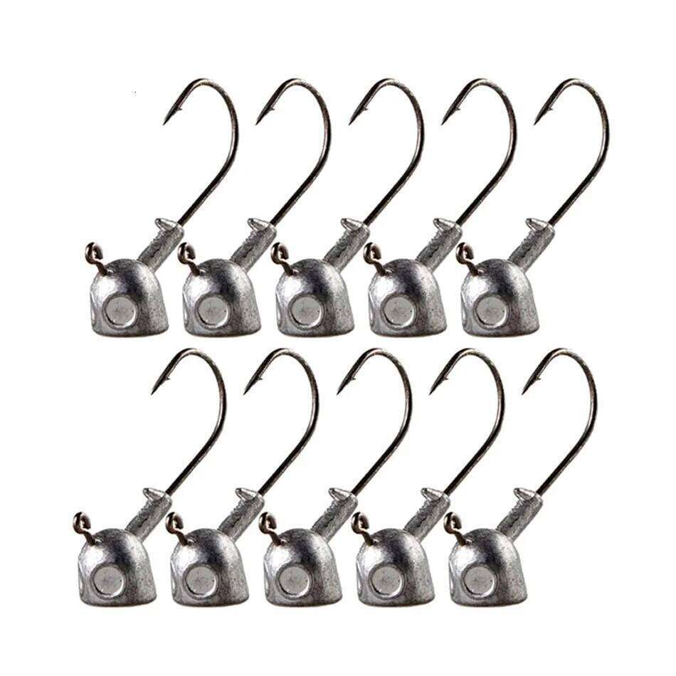 3.5g 5g 7g 10g 14g 18g 40g deep sinking jig head for soft worm lure bait , fishing hook tackle bass perch accessories Z260228