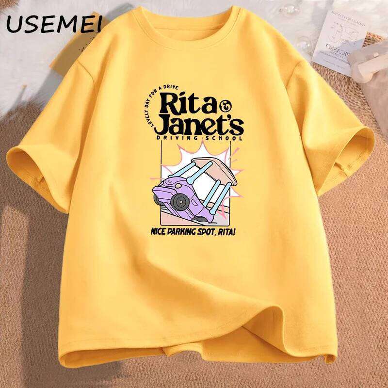 Rita and Janet's Driving Women Men Funny Grpahic T Shirts Back To School Tee Shirt Women's Clothing Streetwear C260228 - view 7