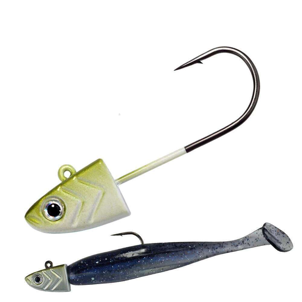 FTK Fishing Hooks 5g 12g 25g crank head Jig lure hard bait soft worm jig hook for fishing Z260228