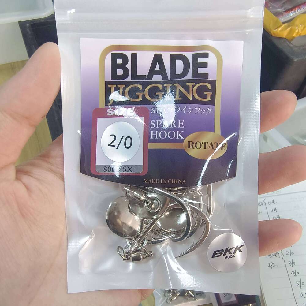 TEASER 5pcs HK043 Rotating Sequin 8062 Slow Jigging Stainless High Carbon Spoon Spinner Assist Hook Tackle Z260228