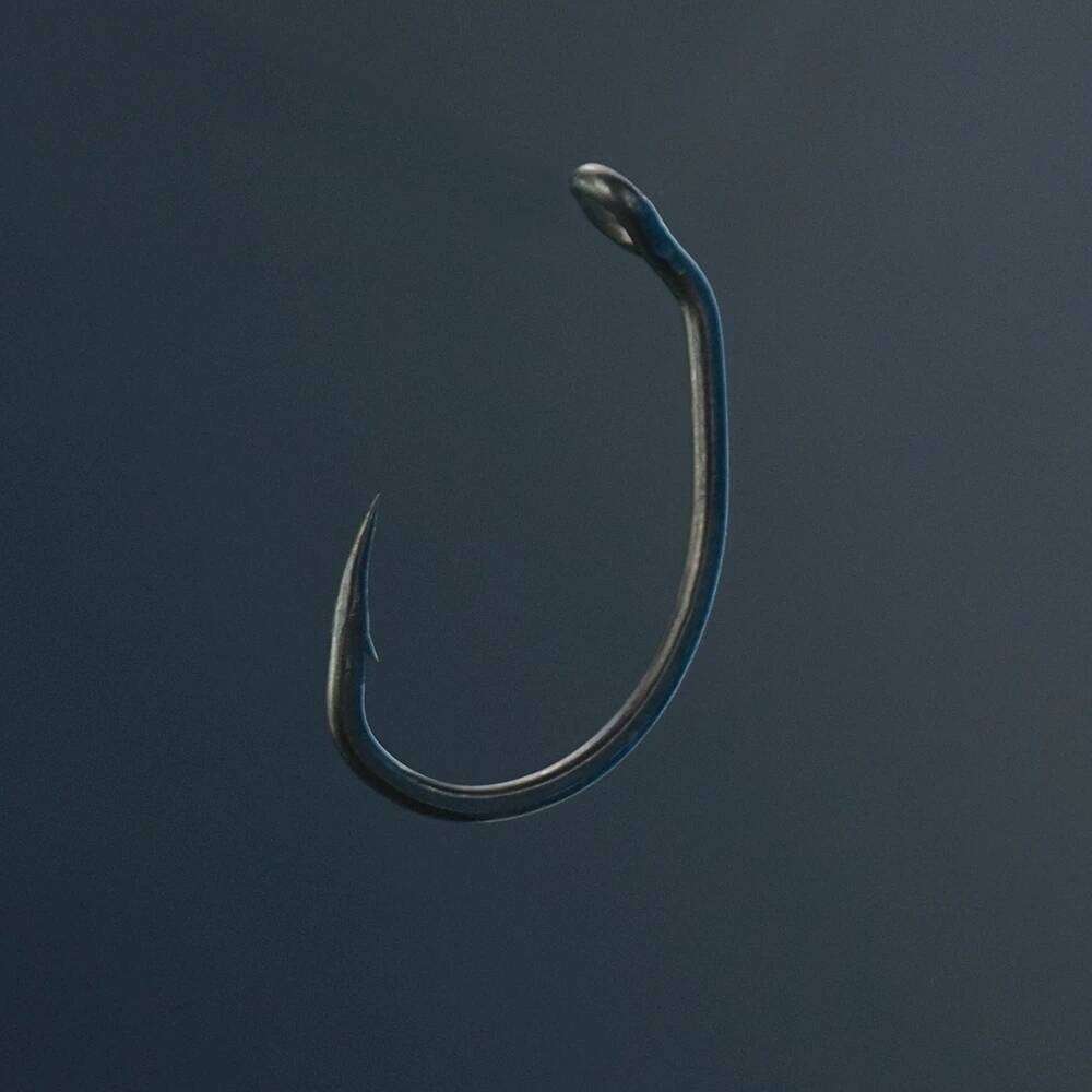 Hirisi 50pcs PTFE Coated High Carbon Stainless Steel Barbed Fish Hook With Eye Fishing Accessories 8025 Z260228