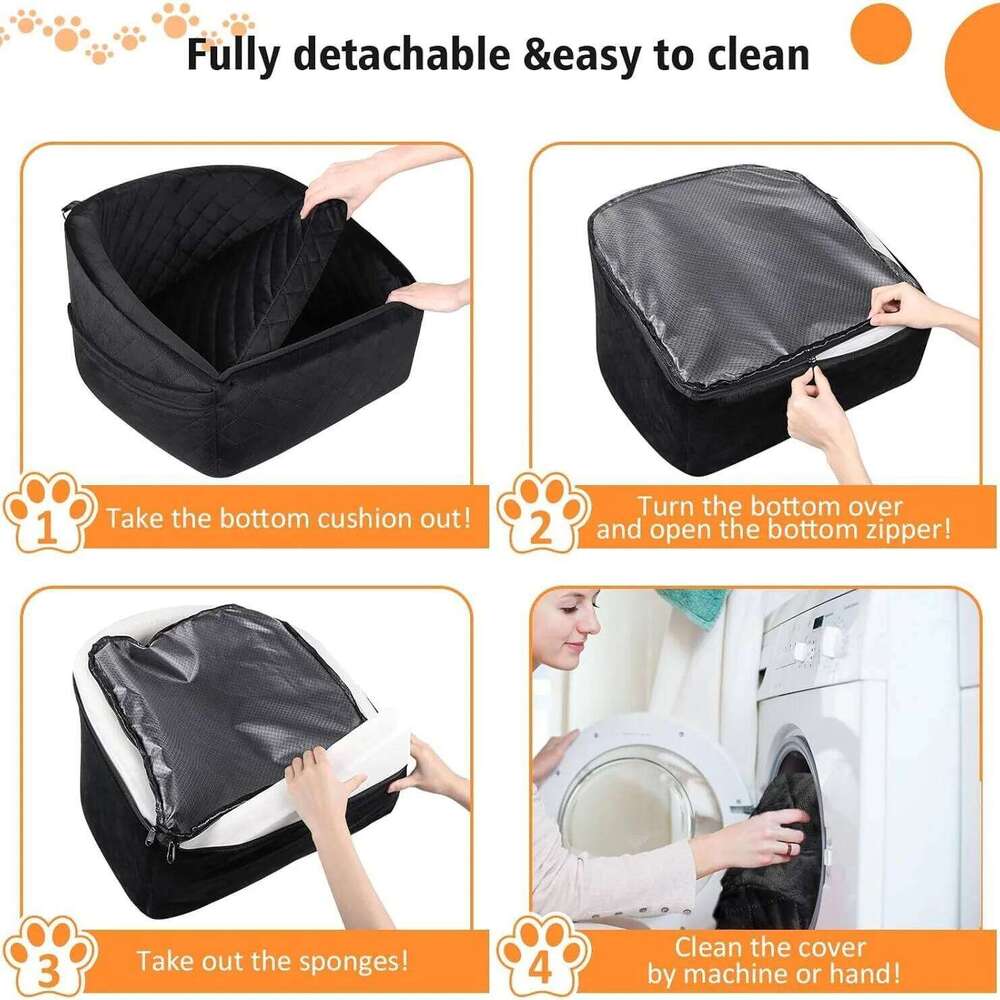 Pet Supplies New Travel Dog Nest Removable and Washable Pet Nest Portable Car Safety Seat for & Going Out