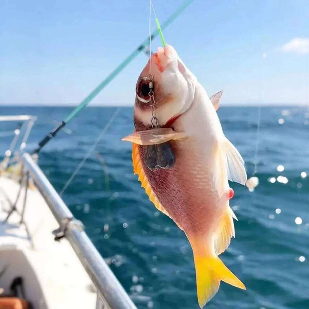 ZYZ Hook 2-Aberdeen Tie off the String with Luminous Tube High Speed Swivel Saltwater Fishing Hooks Z260228