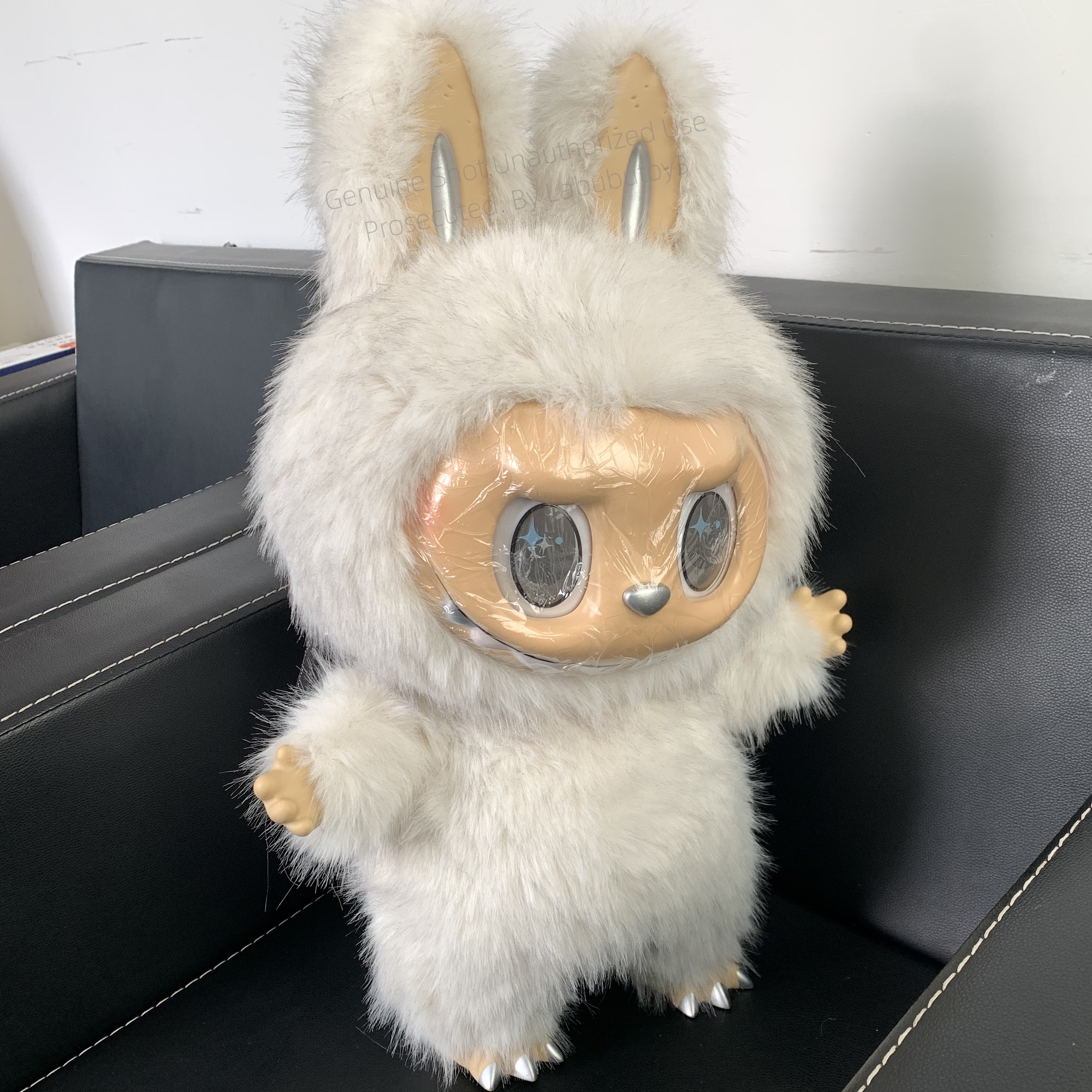 The Monsters Labubu 58CM 38cm Black Zimomo 10th Anniversary Series Angel In Clouds I Found You Vinyl Plush Doll yizhixing