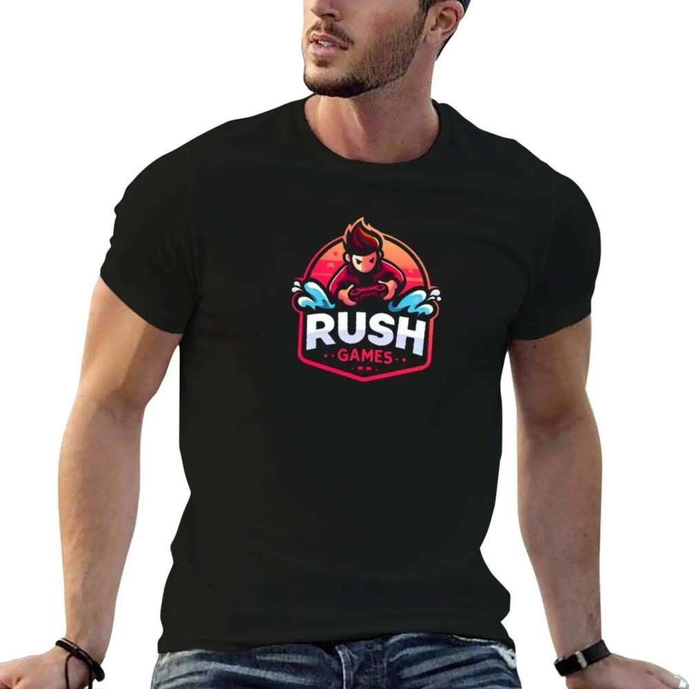 Games for funny pack t T-Shirt Rush man Dive #15: Gamers_Logo cotton Into shirts C260228