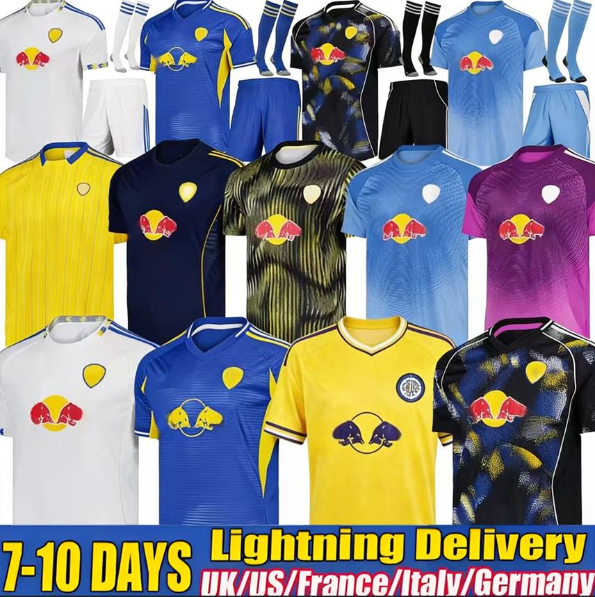 25 26 27 Leeds Unitedds 2026 Fans Player AMPADU Llorente Leeds Football Shirt Soccer Jerseys STRUIJK RODON ROTHWELL BAMFORD