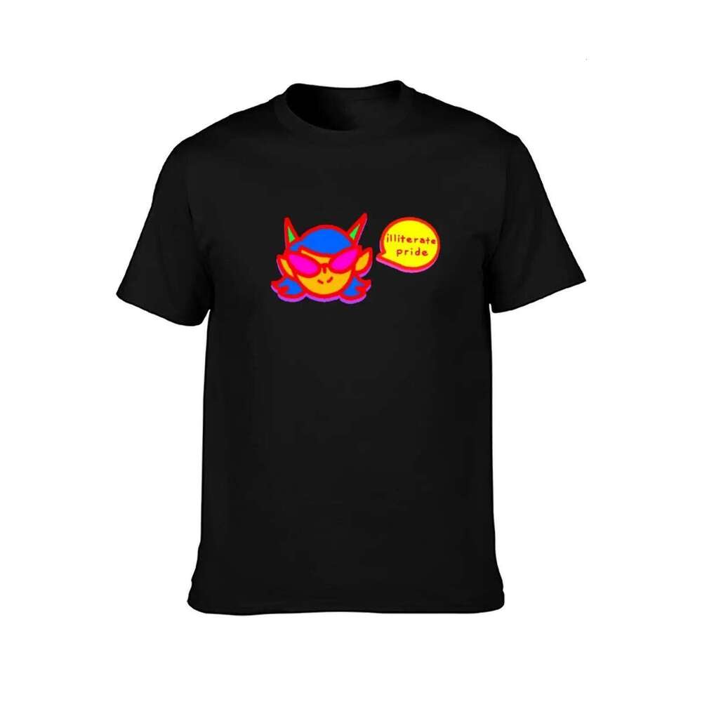 Illiterate pride eyestrain shirt g men t shirts for man pack cotton T-Shirt C260228 - view 3