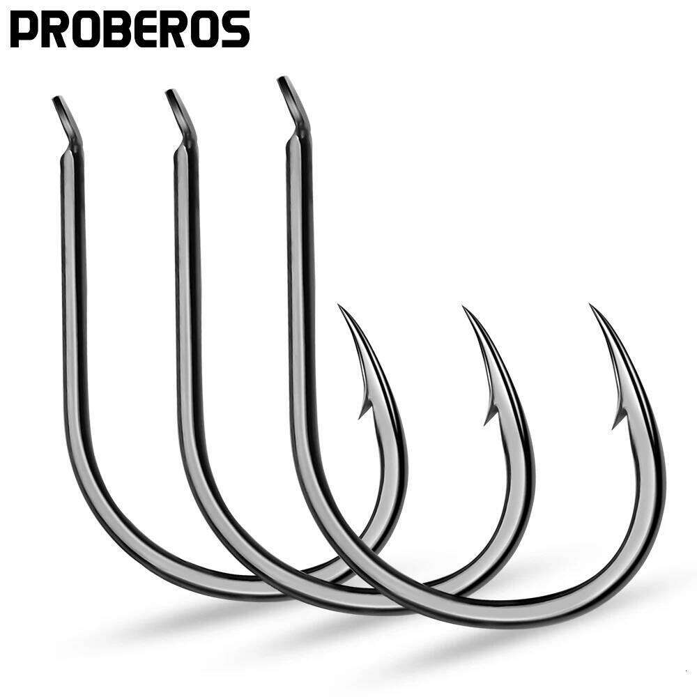 100pcs Strong hook 10 #-14 # Saltwater Hooks,High strength and corrosion resistance Sea Fishing Accessories Z260228