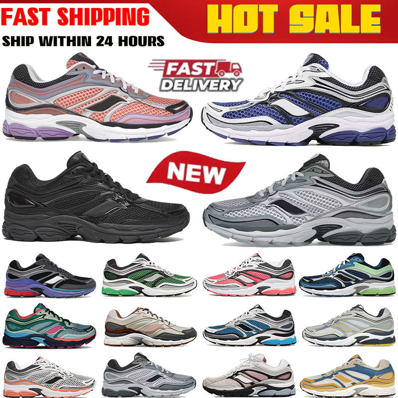 Sauconny Running Shoes sauconyy Progrid 9 omni Designer sneakers women Sauconies shoes Triple Armor Black Microchip Premium men outdoor Sneakers Trainers