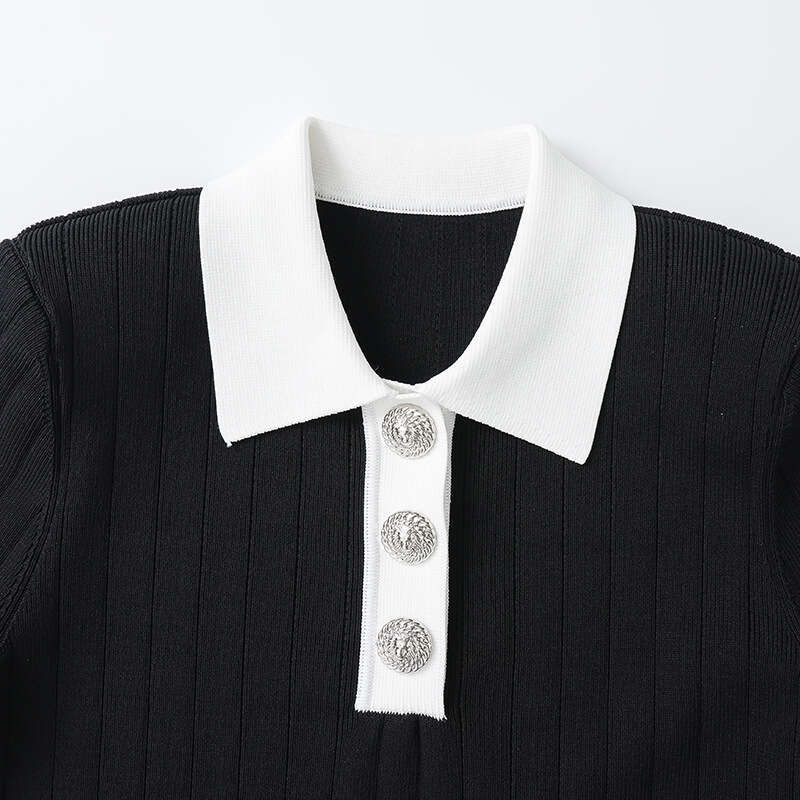 2026 summer new designer a3 fashion style ice silk knitted slim fit mid length skirt children's style