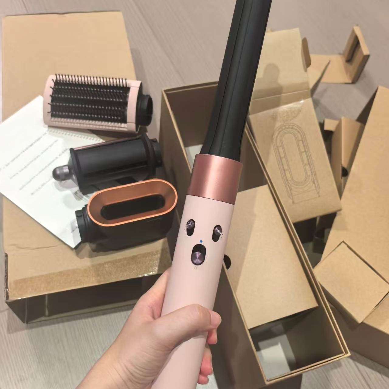 7-in-1 multifunctional curling iron HS09 HS08 HS05 salon hair care Curling Iron Straightener Styling Tool Air Wrap Hair Dry Hair Tool