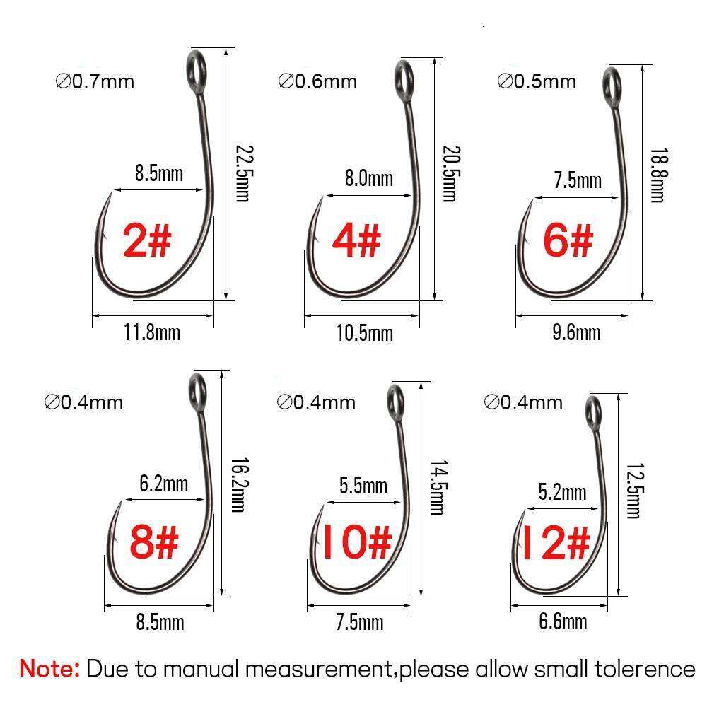 Bimoo 30PCS Black Nickel Big Eye Fish High Carbon Steel Single Hook Fly Fishing Tying Minin Spoon Lure Barbed Hooks Z260228