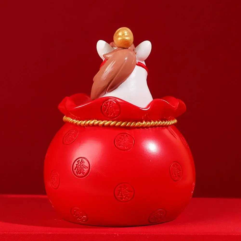 Horse Figurine 2026 Chinese New Year Desktop Ornament for Wealth & Fortune Home Office DecorT260228