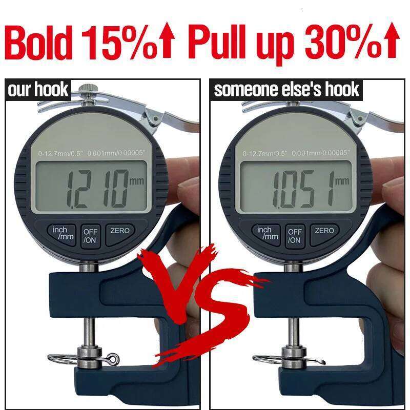 50Pcs-200Pcs Strong Sharp Needle Point Barbs Ringed Eye Saltwater Fishing Octopus Carp Hook Z260228