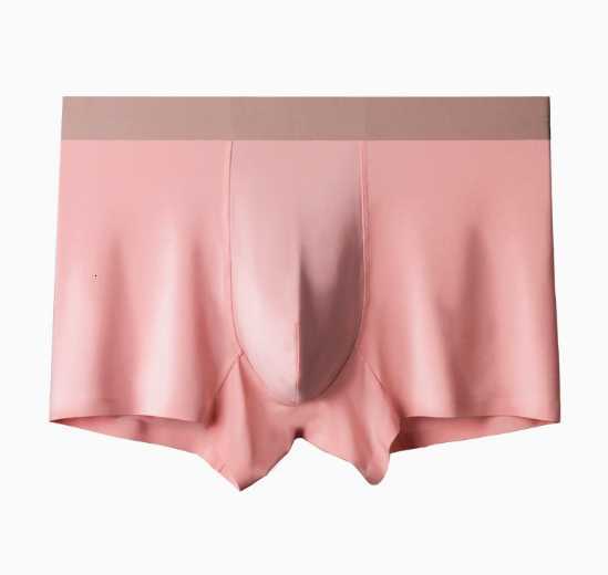 Modal underwear for men, seamless, graphene-infused, red color, zodiac sign of the year of the Ox H260228