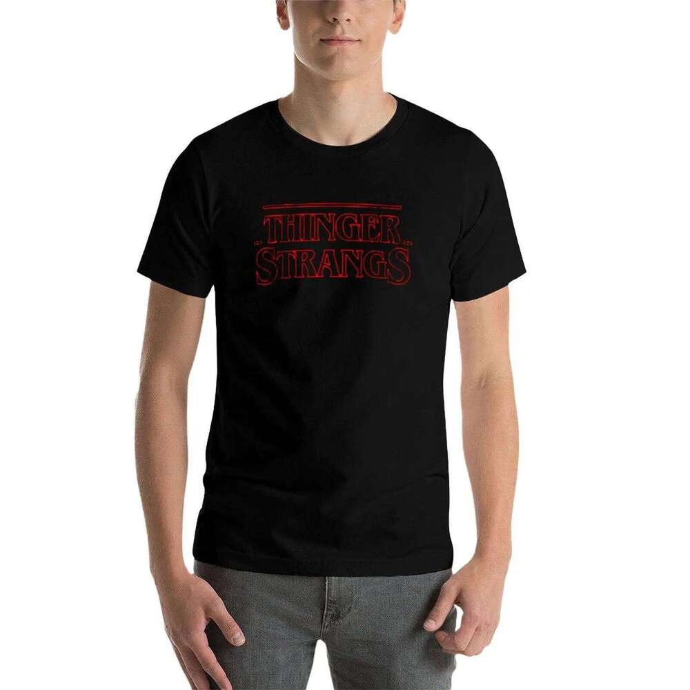 shirt THINGER cotton funny T-Shirt graphic man for t 100% shirts essential STRANGS C260228 - view 5