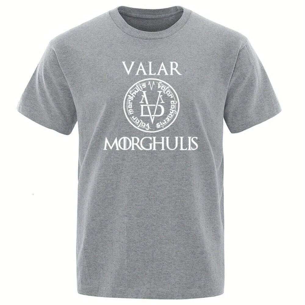 Valar Morghulis Graphic Men 100% Cotton Casual T-Shirt with Unique Print Perfect for Summer Spring Short Sleeve Tee C260228 - view 4