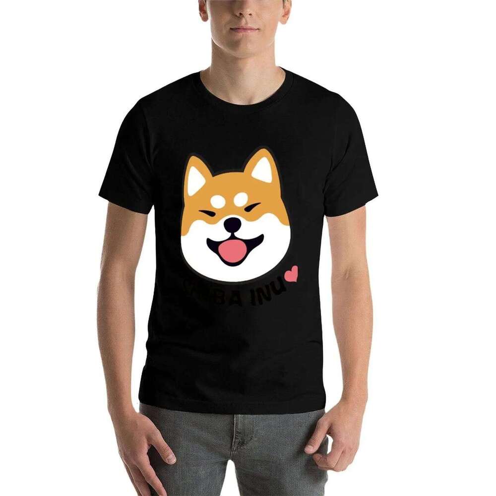 Shiba Inu shirts 100% high quality t shirt for man 100 percent cotton T-Shirt C260228 - view 5