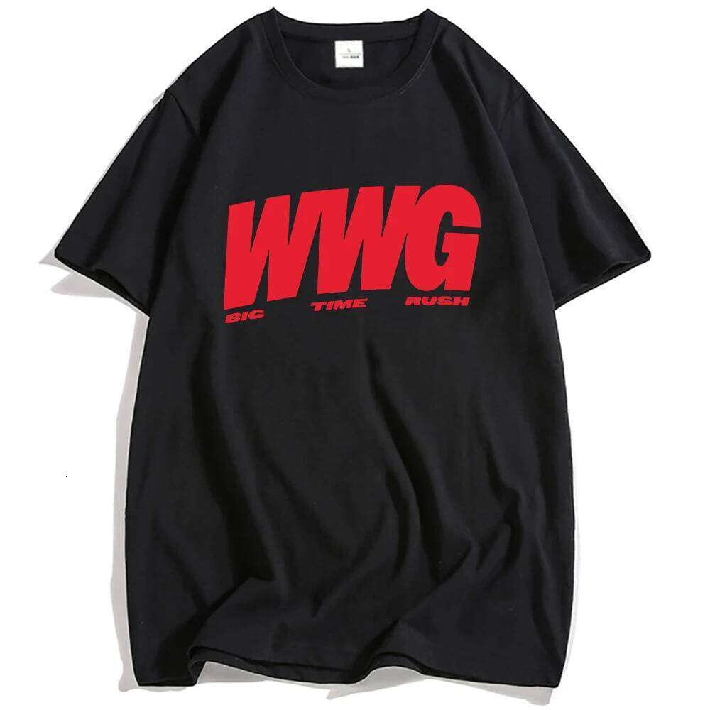BTR WORLDWIDE TEE Big Time Rush Band Graphic Tshirt Cotton Loose Men Women T-shirt Casual Unisex Streetwear Hip Hop Male T Shirt C260228 - view 3