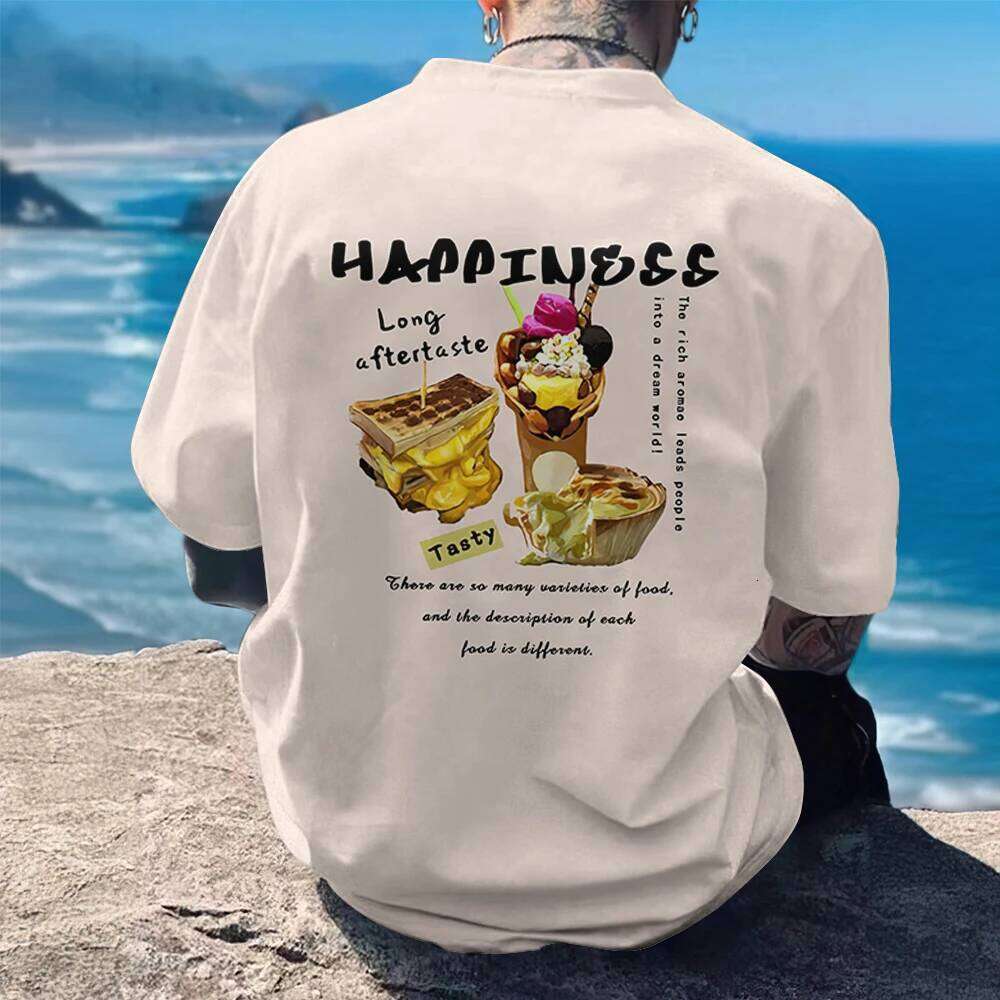 Casual Men's T-Shirt 3d Print Short Sleeve Street Fashion Man Clothing Simple Loose Oversized Tees For Men Breathable T Shirts C260228 - view 6