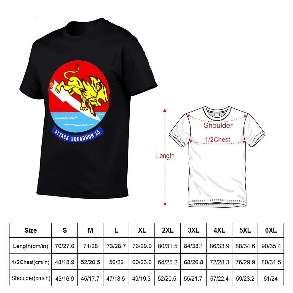 VFA-15 Valions Patch T-Shirt shirt for 100 percent cotton tshirt man t shirts graphic T-shirt C260228 - view 6