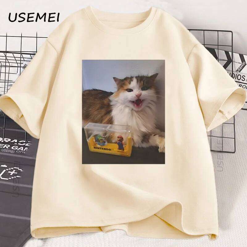 Forsaken Skin 007n7 Love Cat T Shirt Men Women Game Cosplay Tshirt Funny Graphic Tees Cotton Short Sleeve Round Neck T-shirt C260228 - view 3