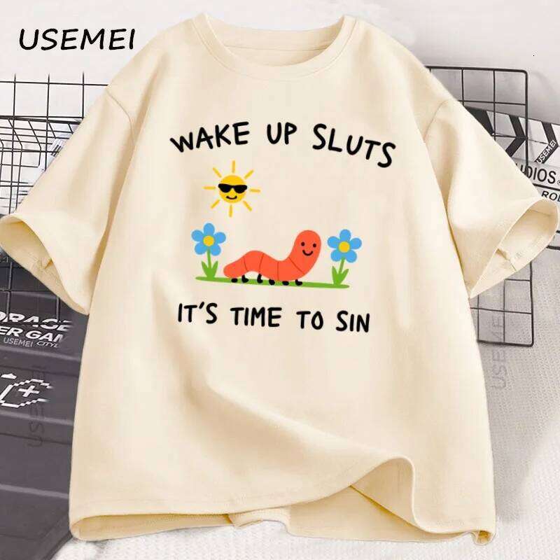 Funny Animal T Shirt Meme Tee Casaul Cotton Short Sleeve Graphic Tshirts Unhinged Humor Top Man Clothing Streetwear C260228 - view 3
