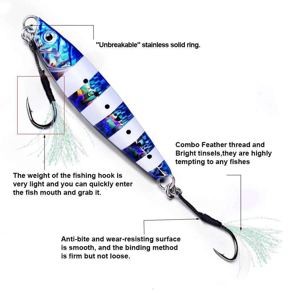 PROBEROS 30pcs High Carbon 11# 13# 15# 17# 19# Saltwater Freshwater Jig Hooks Carp Bass Fishing Tackle Accessories Z260228