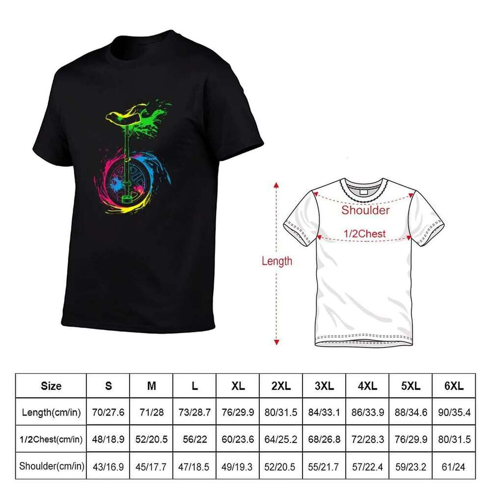 Splash Unicycle T-Shirt anime t shirt for man tshirt T-shirt C260228 - view 6