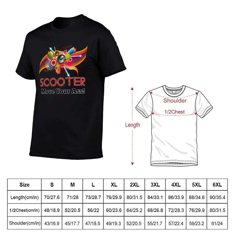 Scooter techno T-Shirt shirts for graphic funny t shirt man designer T-shirt C260228 - view 6