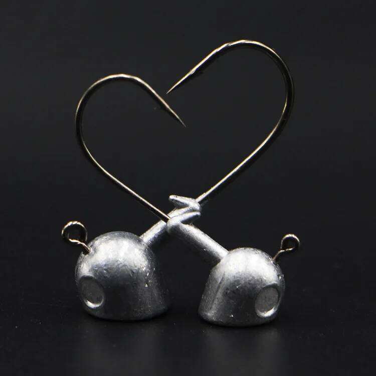 3.5g 5g 7g 10g 14g 18g 40g deep sinking jig head for soft worm lure bait , fishing hook tackle bass perch accessories Z260228