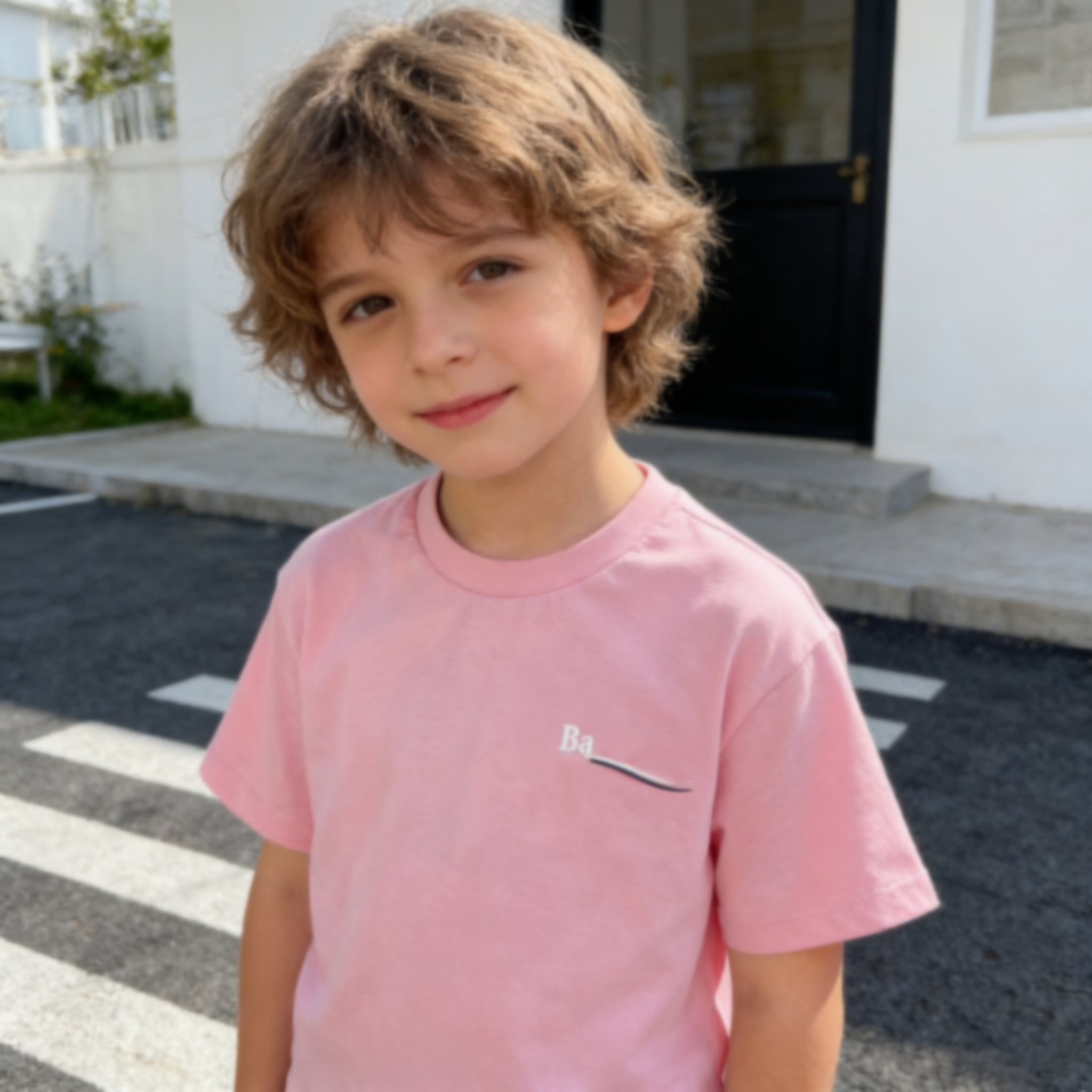 summer kid t shirt baby tshirt girl pink tshirts boy Short sleeved kid designer clothes fasion 100% cotton Comfortable breathable without pilling top brand 1-15 ages