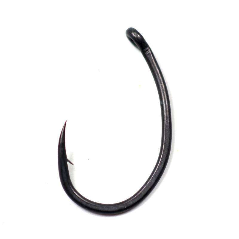 Bimoo 100pcs Yn High Carbon Steel Hooks Matt Black with Barb Size 2 4 6 8 10 Europe Japan Carp Fishing Hook Z260228
