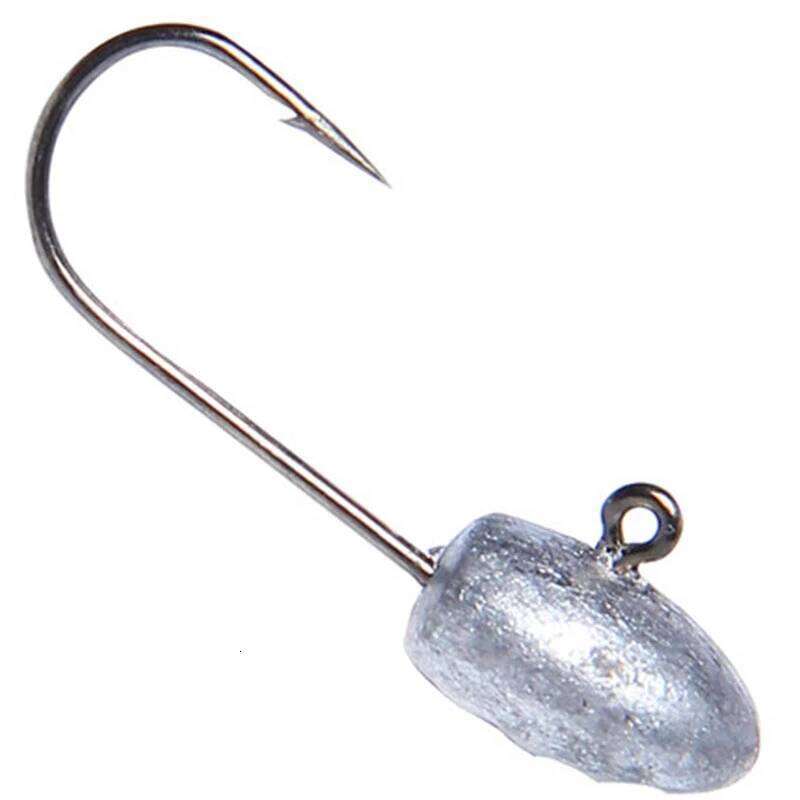 HISTOLURE AJING Fishing Hooks 1g 2g 3g 4g Soft Lure Trout Rockfish Bait Jig Head Worm Hook Z260228