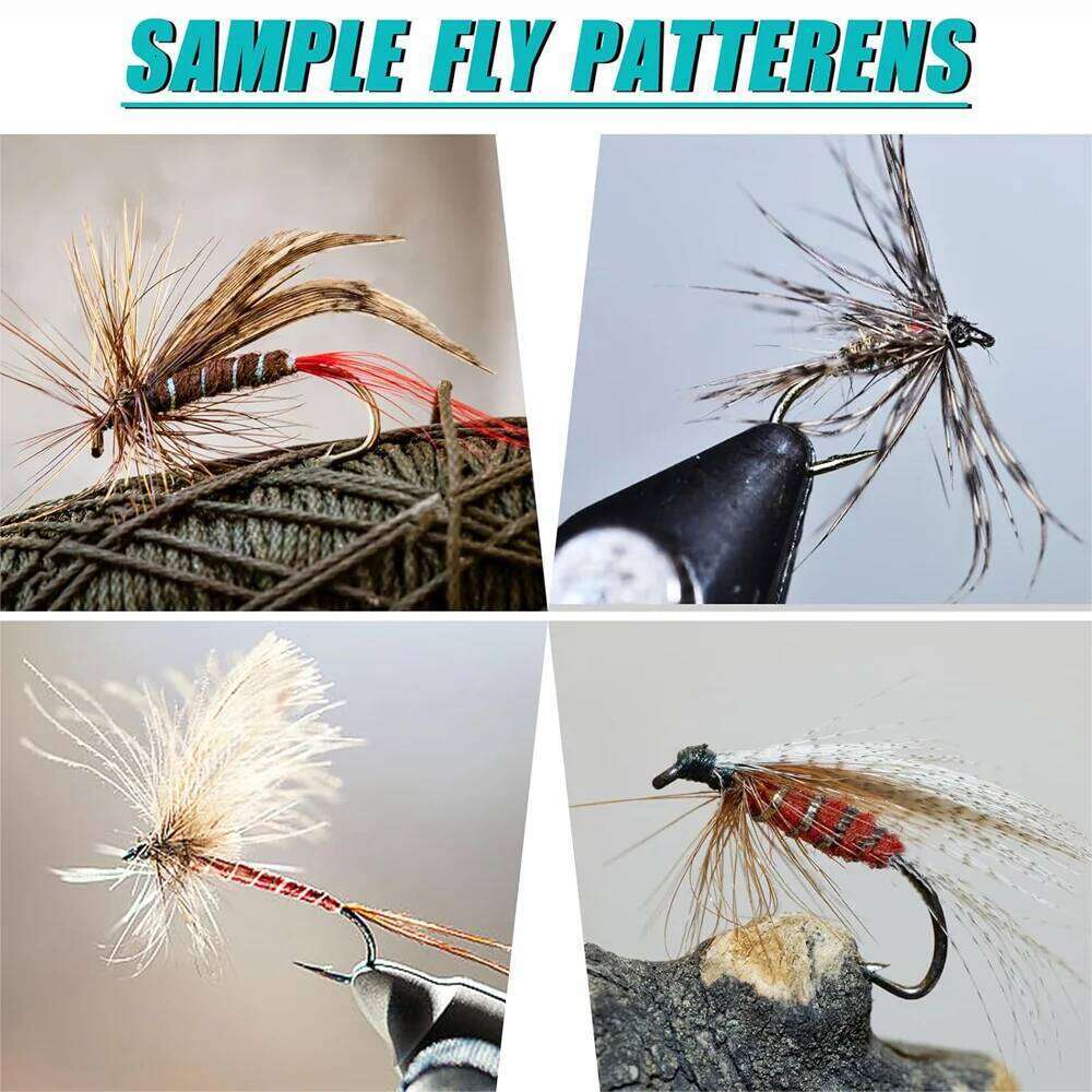 200Pcs Gold Tying Aberdeen Long Shank Dry Wet Nymph Streamer Fly Fishing Hooks Jig Flies hooks Z260228