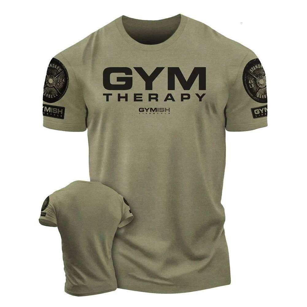 3D printed men's short sleeved comprehensive exercise, fun fitness T-shirt, tough guy, high quality, new style C260228 - view 5